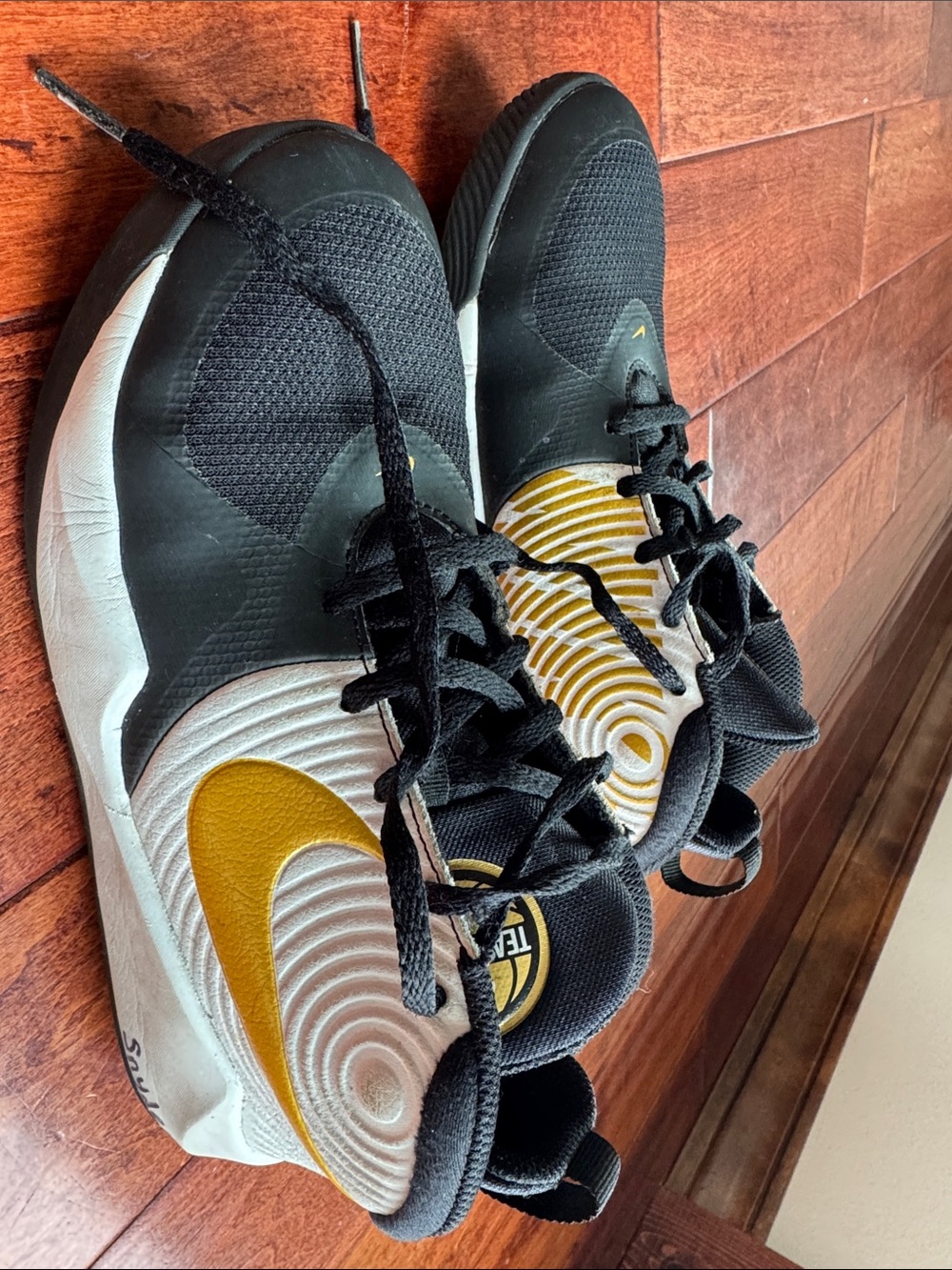 Nike Black & Gold Training Sneakers